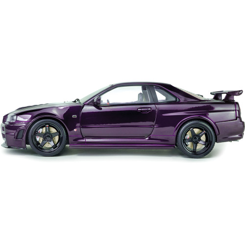 1999 Nissan Skyline (R34) GT-R Z Tune - Midnight Purple 1:18 Scale