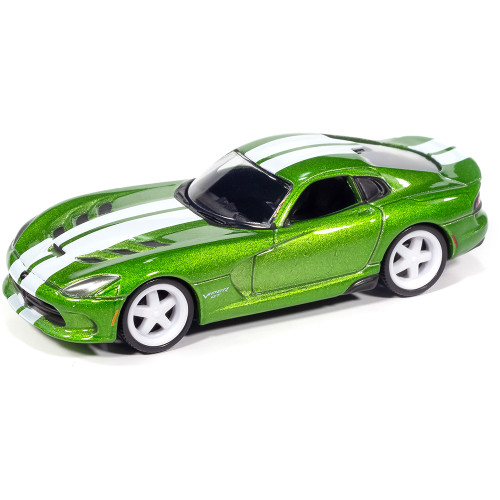 2013 Chevy Camaro ZL1 Convertible & 2017 Dodge Viper Modern Muscle 2Pack B - Blue & Green 1:64 Scale Alt Image 1