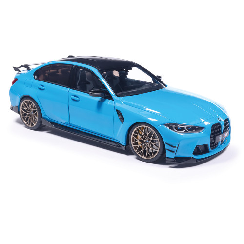 2024 BMW M3 Performance Parts - Daytona Beach Blue 1:18 Scale Alt Image 3