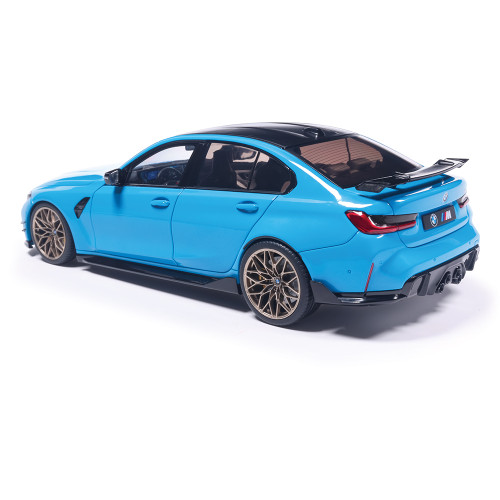 2024 BMW M3 Performance Parts - Daytona Beach Blue 1:18 Scale Alt Image 4