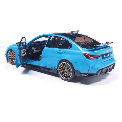 2024 BMW M3 Performance Parts - Daytona Beach Blue 1:18 Scale Alt Image 5