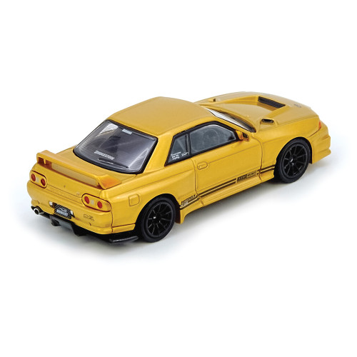 Top Secret BNR32 Nissan GT-R (650R) - Gold 1:64 Scale Alt Image 1