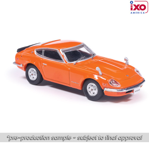 1971 Nissan Fairlady 240ZG - Orange 1:64 Scale Alt Image 2