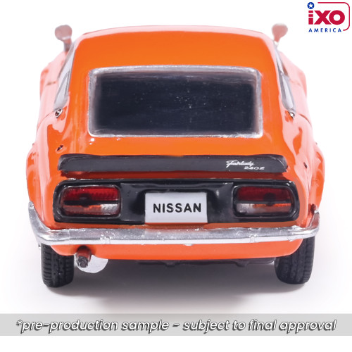 1971 Nissan Fairlady 240ZG - Orange 1:64 Scale Alt Image 6