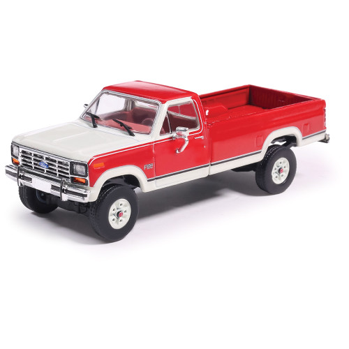 1984 Ford F-250 XLT Lariat Long Bed Styleside 4X4 - Victoria 1:64 Scale Main Image