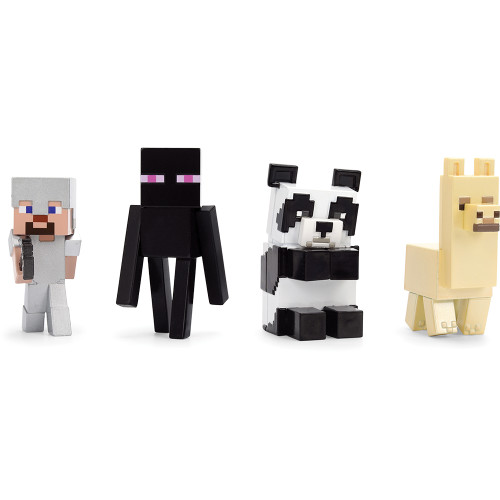 Minecraft 4-Pack Wave 6 2.5" Metal Figures Main Image