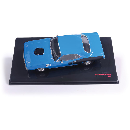 1971 Plymouth Hemi 'Cuda - B5 Blue 1:43 Scale Alt Image 8