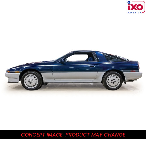 1987 Toyota Supra (A70) - Dark Blue Metallic / Silver Alt Image 1
