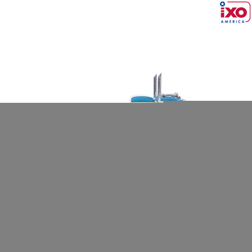 1952 Peterbilt 350 - Blue and Cream 1:64 Scale Alt Image 7