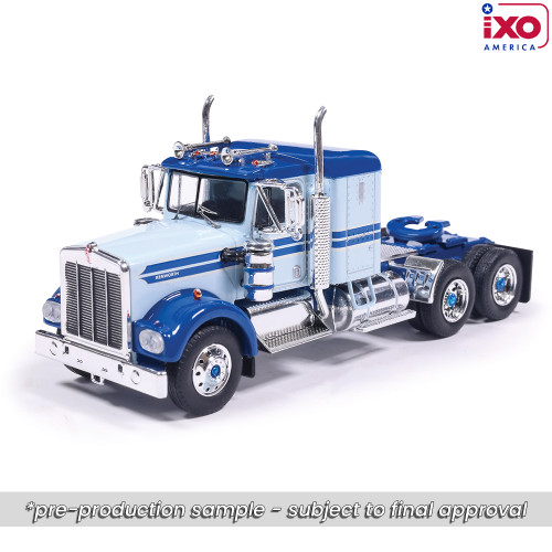 1976 Kenworth W900A - Blue and Blue 1:64 Scale Main Image