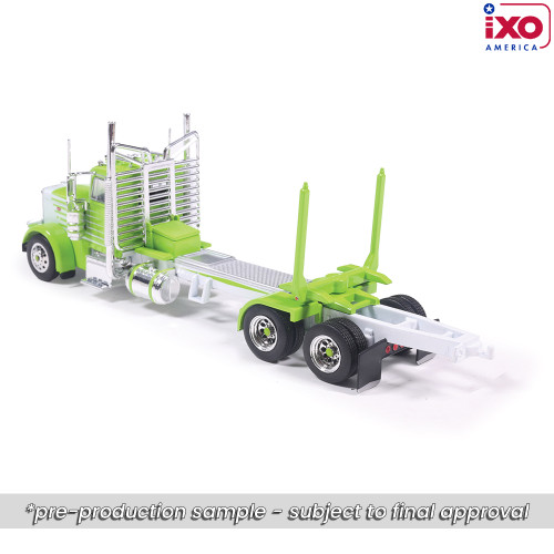 Peterbilt Logging Truck - Green and White Alt Image 5