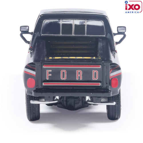 1983 Ford F-150 XLS Flareside 4X4 - Raven Black 1:64 Scale Alt Image 5