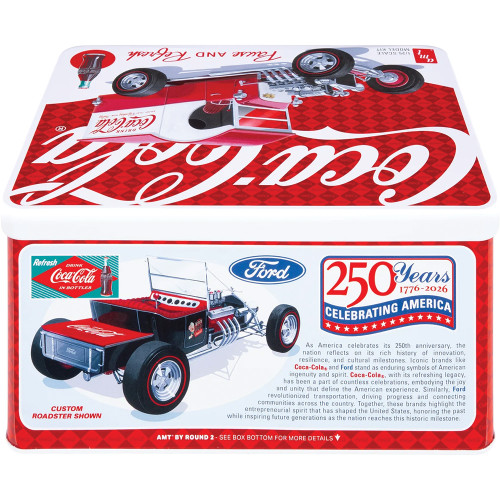 ☆ FORD Coke Collabo Model Car　　　【特典会員限定】 1925 Ford Model T Panel w/Tin Packaging Coca-Cola 1:25 Scale