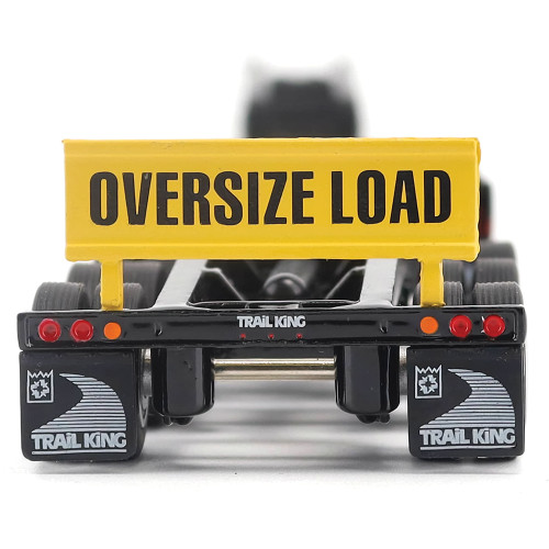 Trail King TK170 Hydraulic Detachable Gooseneck Lowboy Trailer with Jeep & Booster Alt Image 6