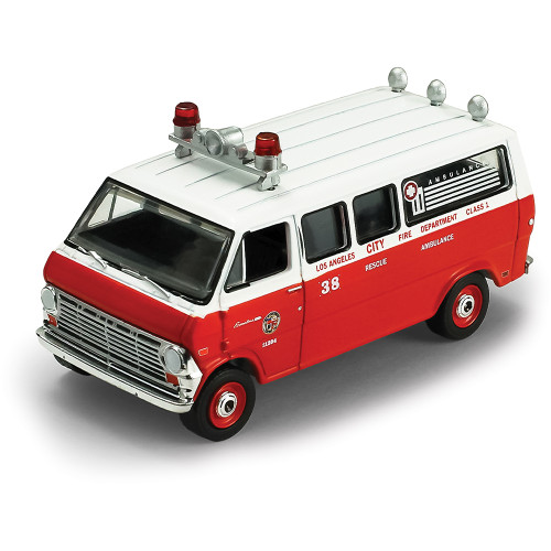 1969 Ford Econoline Ambulance - Los Angeles Fire Department Main Image