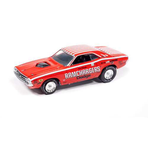 1971 Dodge Challenger Pro Stock-Red & 1970 Plymouth Cuda Super Stock Ram Chargers-White Alt Image 2
