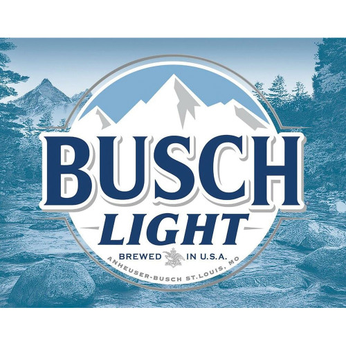 Busch Light Metal Sign  Main Image