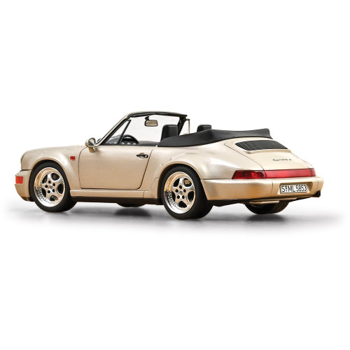 1992 Porsche 911 Turbo Look Cabriolet -Zermatt silver Alt Image 2