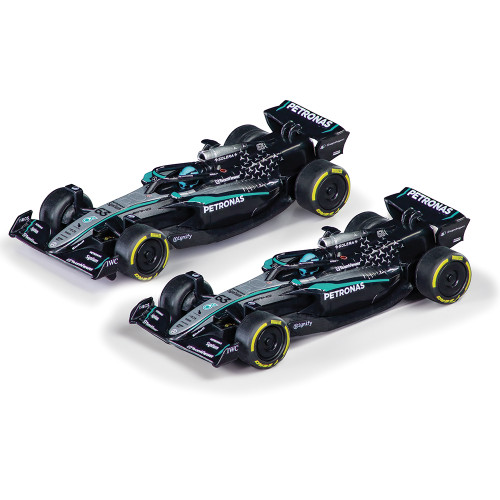F1 Mercedes-AMG PETRONAS Formula One Team #63 Russel & #12 Antonelli Pull & Speed Twinpack 1:43 Scale Main Image