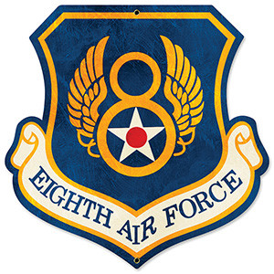 Eighth Air Force Metal Sign Main Image