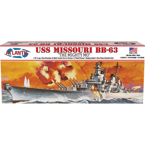 USS Missouri BB-63 1/665 Kit Atlantis (M3000) Main Image