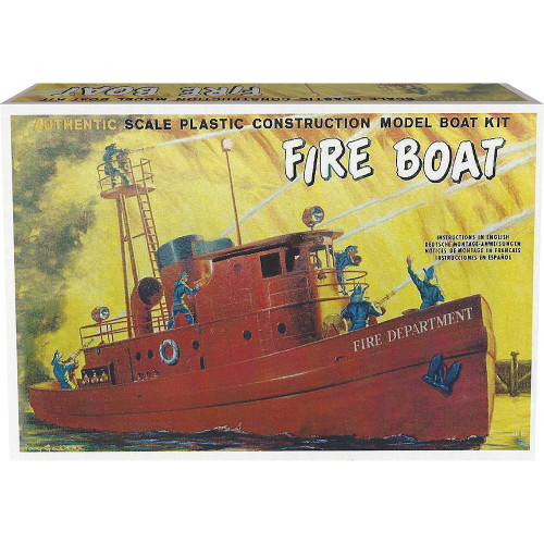 Harbor Fire Boat 1/160 Kit Atlantis (L72121) Main Image