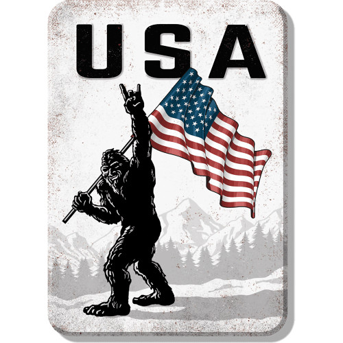 Squatch USA Magnet Desperate Enterprises (M2677) Main Image
