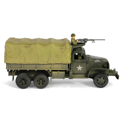 GMC CCKW 353 6x6 2.5 Ton Truck 1/32 Die Cast Model- Canvas Covering Alt Image 2