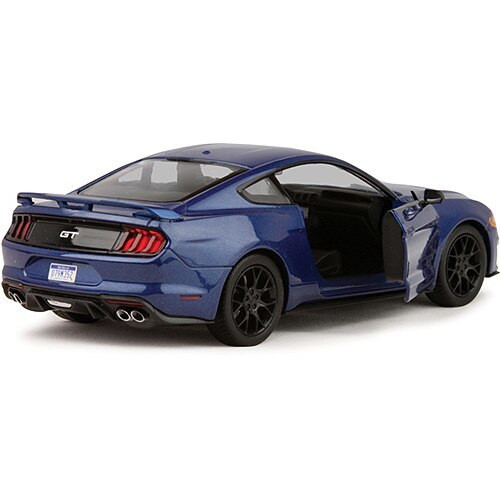 Motormax 2018 Ford Mustang GT - Blue 124 Scale Diecast Model by Motormax 18172NX