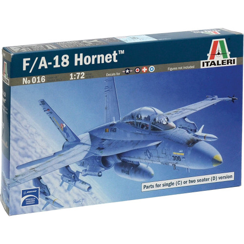 F/A-18C/D Hornet 1/72 Kit Italeri (0016) 1:72 scale Main Image