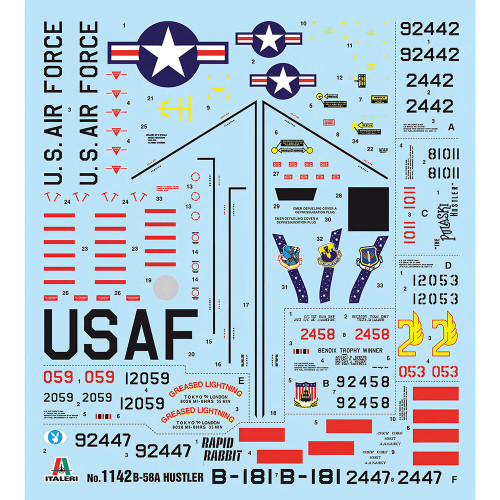 B-58 Hustler 1/72 Kit Alt Image 2