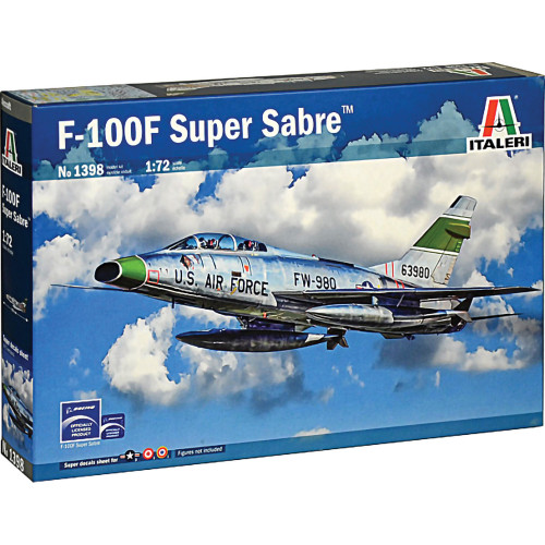 F-100F Super Sabre 1/72 Kit Main Image