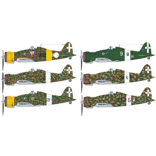 Macchi MC.200 Saetta 1/32 Kit Italeri (2516) 1:32 scale Alt Image 3