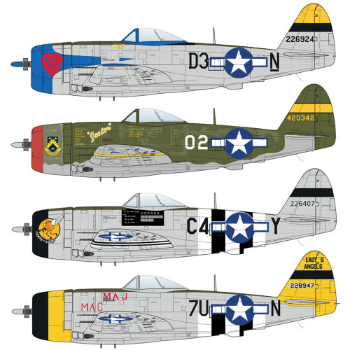 P-47D Thunderbolt 1/48 Kit Italeri (2835) Alt Image 3