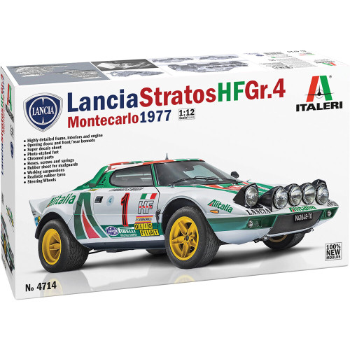 Lancia Stratos HF Gr.4 1/12 Kit 1:12 scale Main Image