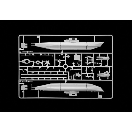 U-Boot Biber Midget Submarine 1/35 Kit Italeri (5609s) 1:35 Scale Alt Image 5