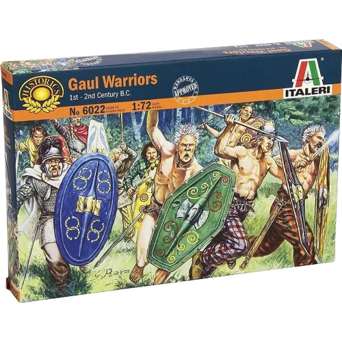 Gauls Warriors (I-II Century B.C.) 1/72 Plastic Figure Set Italeri (6022) 1:72 scale Main Image