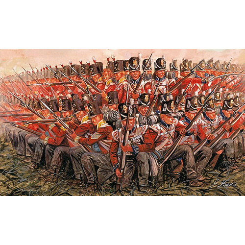 British Infantry 1815 1/72 Plastic Figures 1:72 Scale Main Image