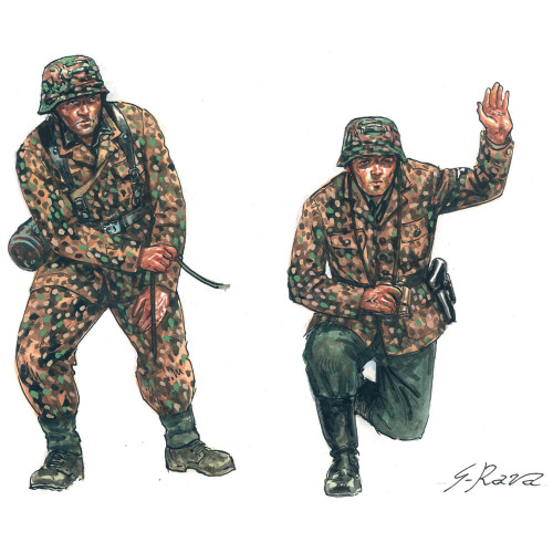 Germ. PAK 40 AT Gun & crew 1/72 Plastic Figures Italeri (6096s) 1:72 Scale Alt Image 3