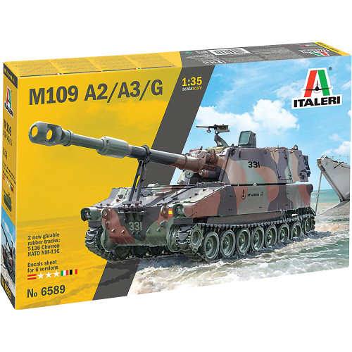 M109 A2/A3G Howitzer 1/35 Kit 1:35 Scale Main Image