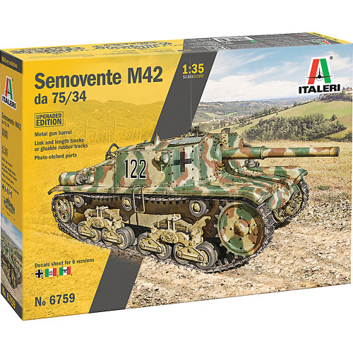 Semovente M42 da 75/34 Upgraded Edition 1/35 Kit Main Image