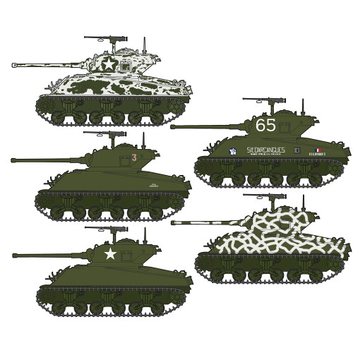 Sherman M4A3 1/35 Kit Alt Image 2