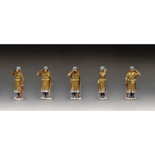 Saluting GI 1/30 Figure K&C (BBA112) 1:30 scale Alt Image 1