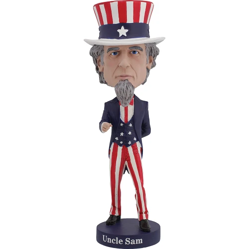 Uncle Sam Bobblehead RB10280 Main Image