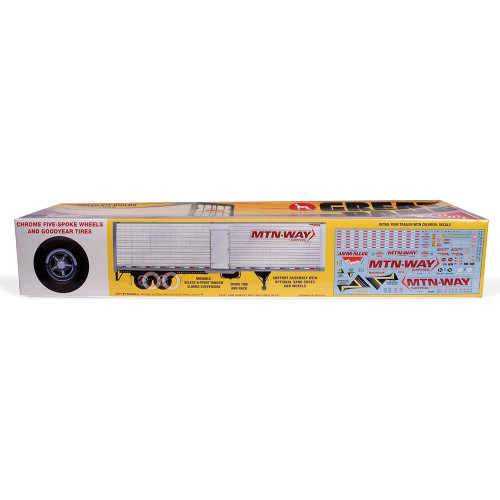 Great Dane Dry Goods 40 Foot Trailer  1/25 Kit AMT Models (AMT1467) 1:25 Scale Alt Image 1