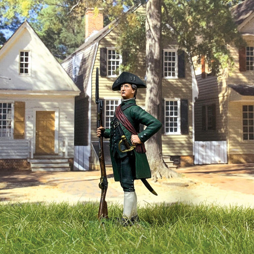 Major John Buttrick Massachusetts Minuteman William Britain (16107) 1:30 Scale Alt Image 1