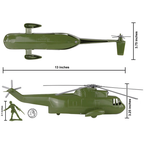 Helicopter Rescue Plastic 26 Piece Set VICTORYBUY (TM-67880)  Alt Image 4