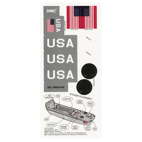 Higgins LCVP 1/32 Plastic Model BMC Toys (49998) 1:32 Scale Alt Image 2