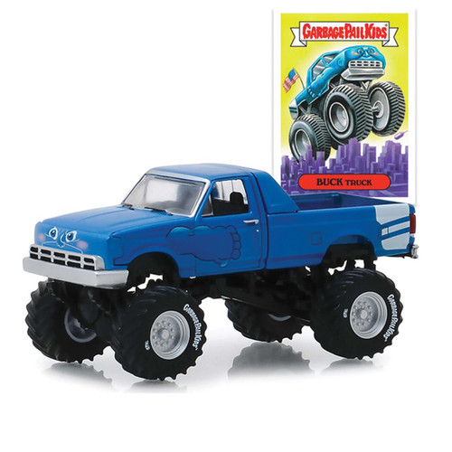Greenlight Buck Truck Custom 1995 Monster Truck Garbage Pail Kids 164 Scale Diecast Model by Greenlight 20068NX 819725027649 Greenlight Buck Truck Custom 1995 Monster Truck Garbage Pail Kids 164 Scale Diecast Model by Greenlight 20068NX 819725027649