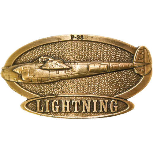 P-38 Lightning Brass Cap  Alt Image 1